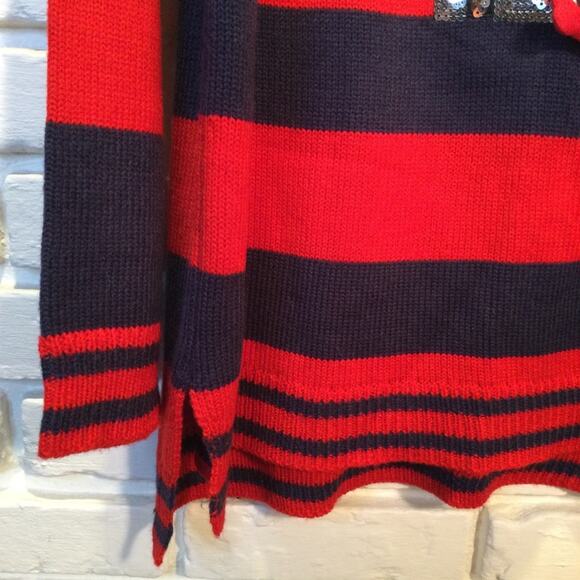 Ugly Christmas Sweater Reindeer Bulldog Themed XL 16/18 - Picture 3 of 5